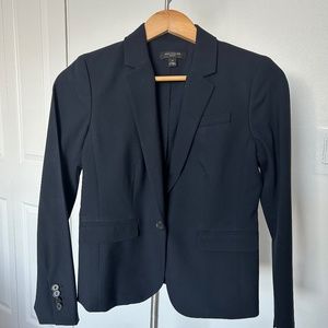 Ann Taylor navy skirt suit